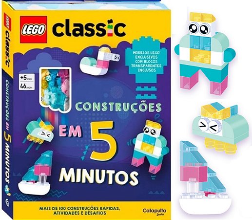 Livro Lego Classic Construções em 5 Minutos - Lego Classic