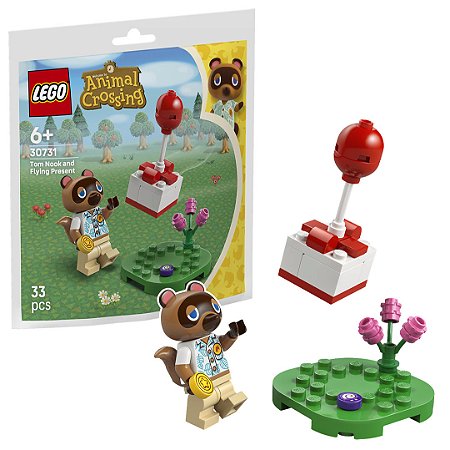 Lego 30731 - Tom Nook e o Presente Voador - Lego Animal Crossing