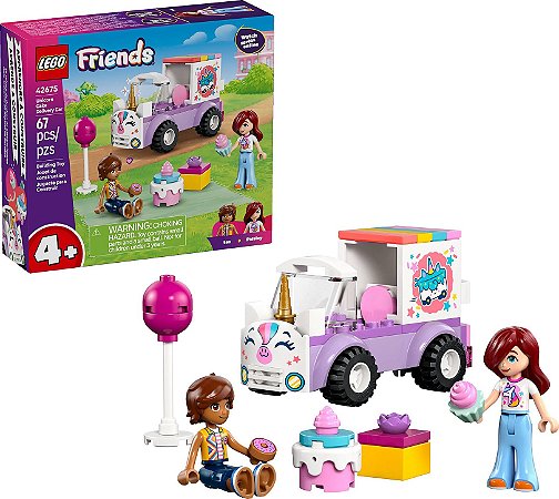 Lego 42675 - Carro Unicornio de Entregas de Bolo - Lego Friends