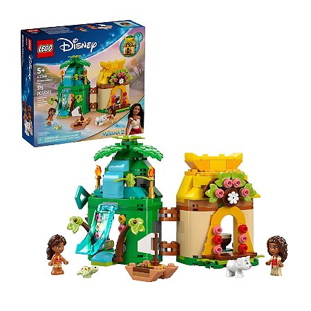 Lego 43260 - Diversão na Ilha de Moana - Lego Disney Princess