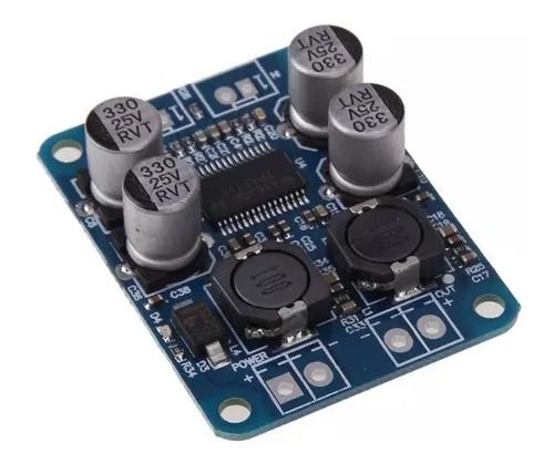 Placa Amplificador Digital 60 W Rms 12v A 24v Tpa3118 Mono