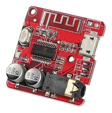 Mini Placa Módulo Decodificador Bluetooth 4.1 Áudio Estéreo