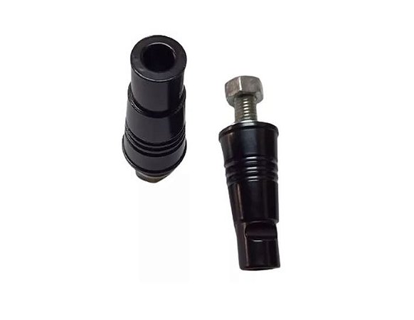 Coxim Em Alumínio Da Seta Yamaha Drag Star 650/ Vmax 1200 - Par Traseiro