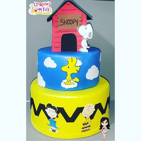 Bolo Fake Snoopy