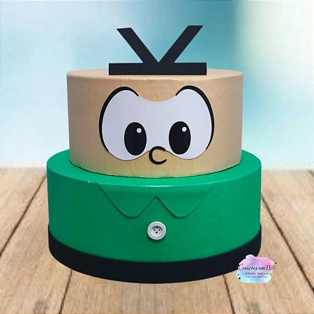 Bolo Fake Cebolinha