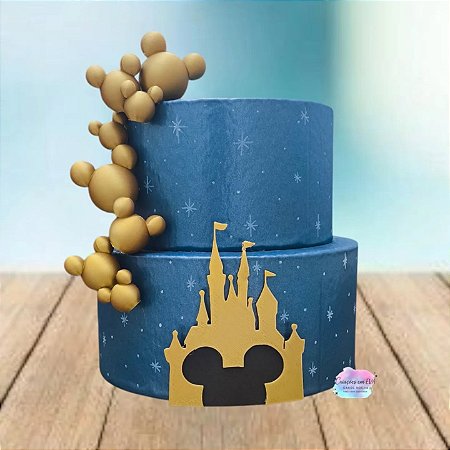 Bolo Fake Mickey Realeza