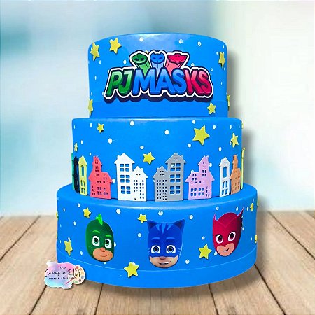 Bolo Fake Pj Masks
