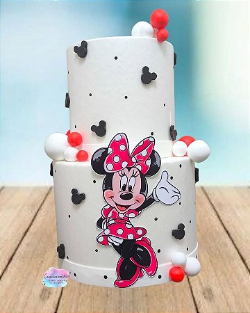 Bolo Fake Minnie Mouse