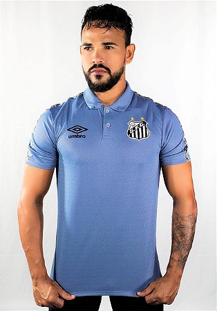 camisa azul do santos 2021