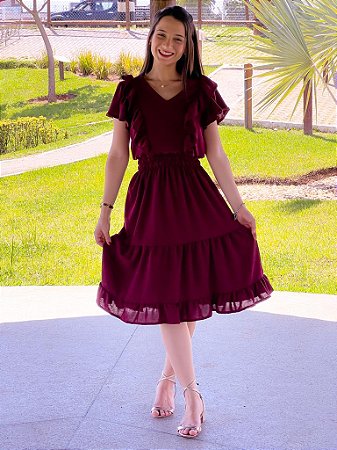 Vestido Paola - TRÊS CORES