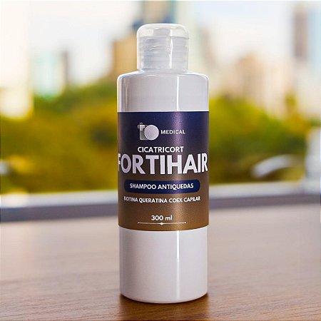 Shampoo FortiHair para fortalecimento e queda de cabelos