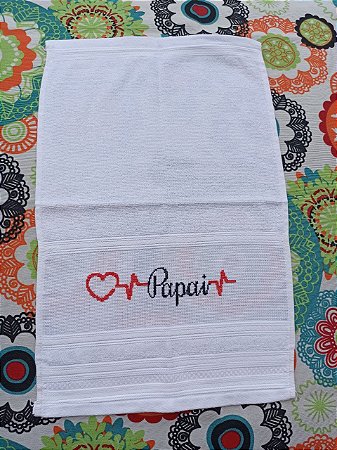 Toalha de lavabo Papai