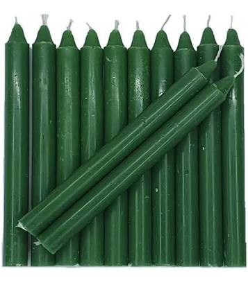 Vela Palito Verde 1kg Parafina 100% Pura