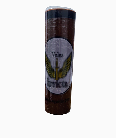 Vela 7 Dias Marrom 200g - Invicta
