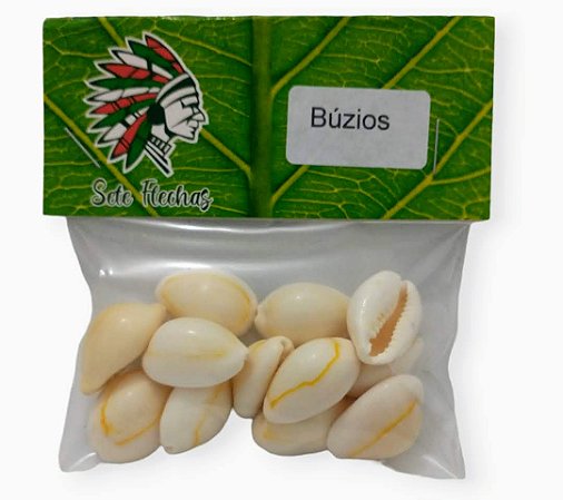 Búzios Branco Natural 12 Unidades