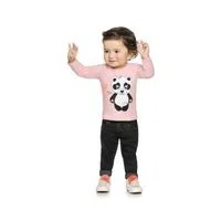 Blusa Infantil Feminina My Panda - Elian