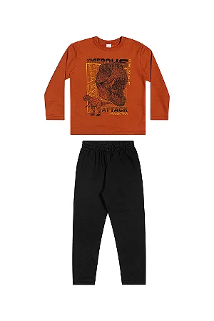 Conjunto Infantil de Moletom Menino Dangerous Attack - Elian