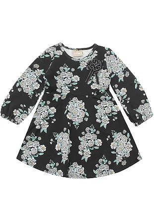 Vestido Infantil Floral - Milon