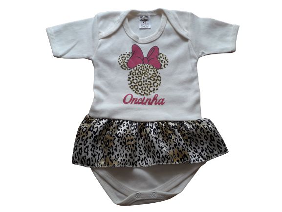 Body Baby Oncinha Minie