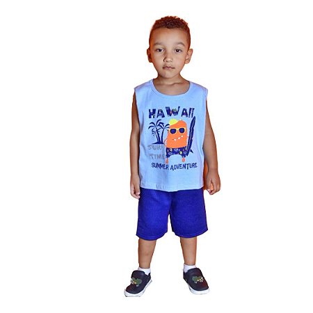 Conjunto de Verão Masculino - Hawaii