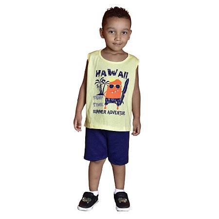 Conjunto de Verão Masculino - Hawaii
