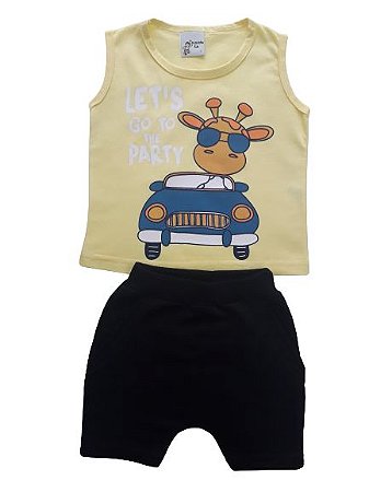 Conjunto de Verão Masculino - Carro