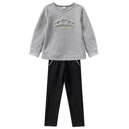 Conjunto Infantil Feminino Princesa - Milon