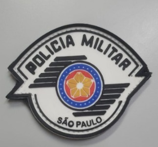LOGO PM COLORIDO EMBORRACHADO OLHO DE TOBIAS - POLICIA MILITAR