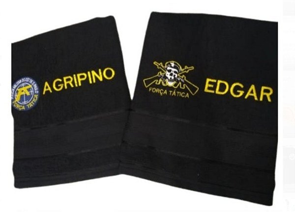 TOALHA DE BANHO PERSONALIZADA FORÇA TÁTICA