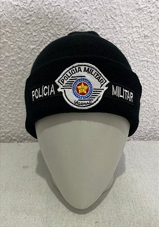 TOUCA DE LÃ ( PADRÃO POLICIA MILITAR )