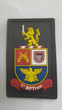 BRASÃO 1 BPTran  EMBORRACHADO