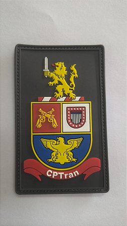 BRASÃO CPTran  EMBORRACHADO