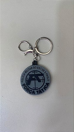 CHAVEIRO FORÇA TÁTICA EM 3D CAMUFLADO