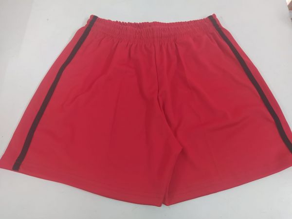 SHORT VERMELHO ED. FÍSICA