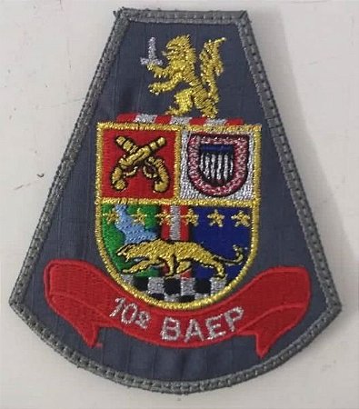 BRASÃO 10 BAEP (POLÍCIA MILITAR)