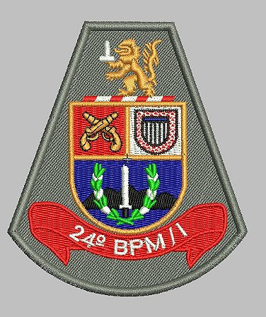 BRASÃO 24 BPM/I POLÍCIA MILITAR