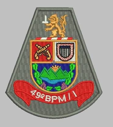 BRASÃO 49 BPM/I POLÍCIA MILITAR