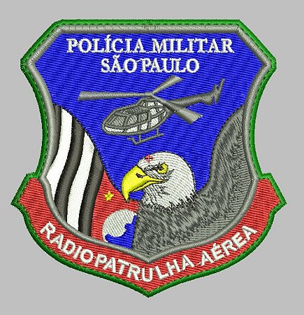 BRASÃO RÁDIO PATRULHA AÉREA (POLÍCIA MILITAR)