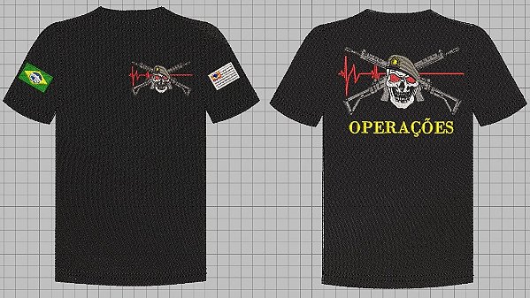 CAMISETA OPERAÇÕES TÁTICAS