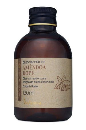 Óleo Vegetal Carreador de Amêndoa Doce – 120ml