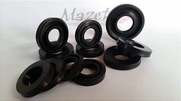 Retentor amort. KYB 27x12,5 / Kawasaki Ninja250-300 / Quadrículos KYB