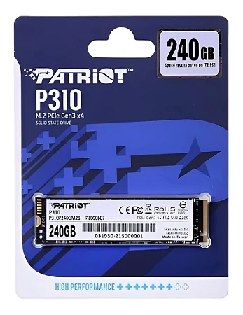 SSD M2 NVME 240/256Tears for Fears GB 2280
