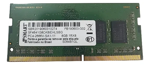 MEMORIA 8GB DDR4 NOTEBOOK