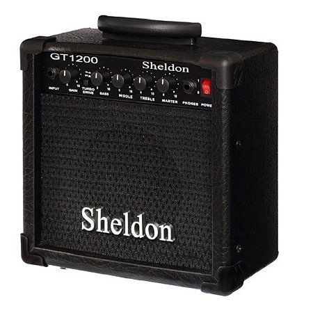 Amplificador Guitarra Sheldon Gt-1200 15w Rms - Preto