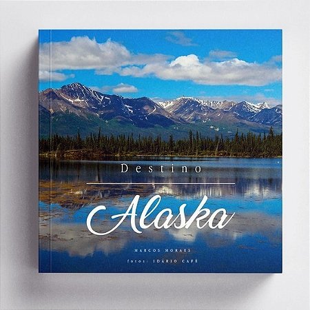 Livro decorativo - Destino Alaska por Marcos Moraes