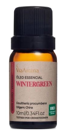 Óleo Essencial Wintergreen 10ml