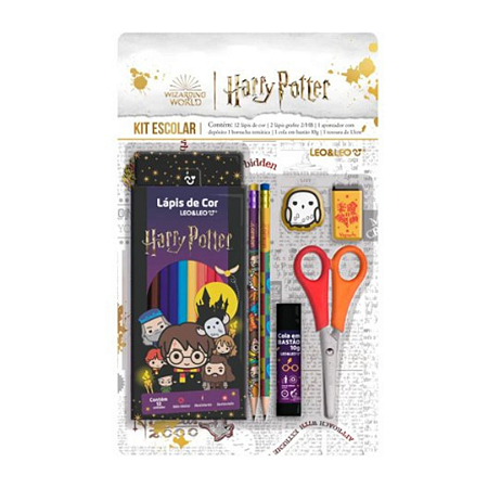 Kit Escolar Hogwarts Harry Potter | Leo&Leo
