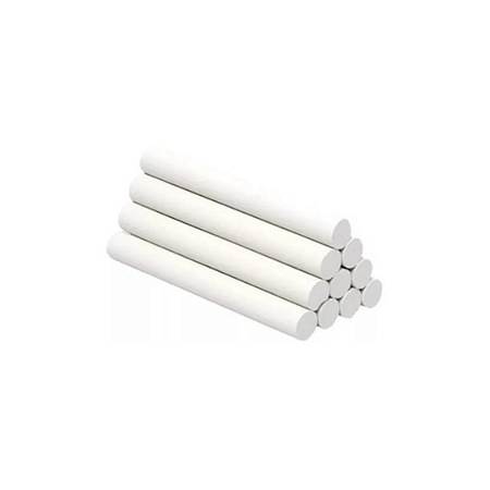 Kit c/10 Giz Escolar Branco Antialérgico para Lousa | 7Belo