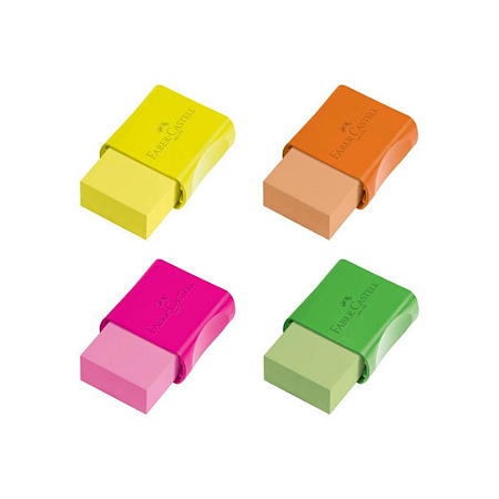 Borracha c/ Capa Protetora Max Neon | Faber-Castell