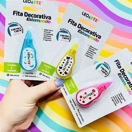 Fita Decorativa Estampada | LeoArte
